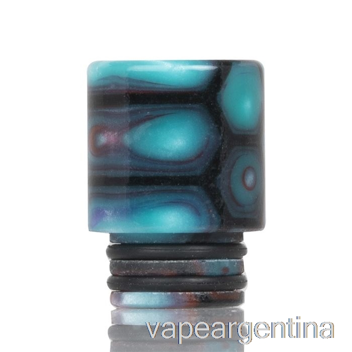 Vape Azul Con Punta De Goteo De Resina De Piel De Serpiente 510 De Altura Descartable